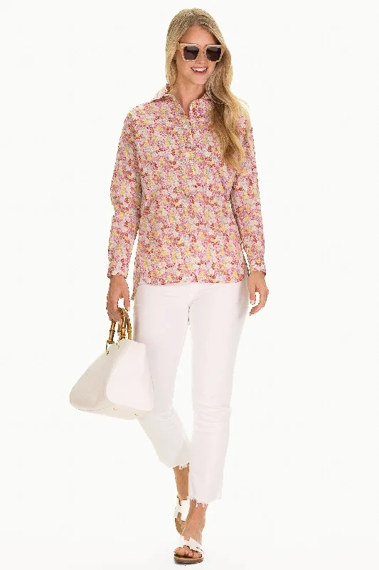 Evening Looks The Savannah Tunic in Pink Floral