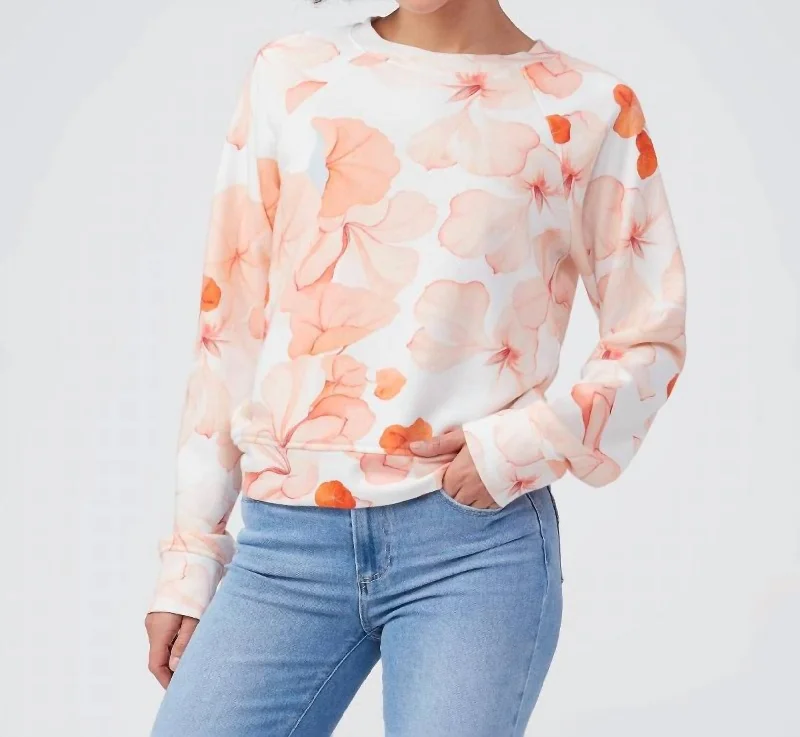 Women's Elegant Apparel Daytona Sweatshirt In Georgia Blooms