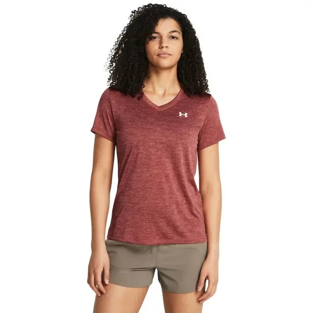 Affordable Women's Attire Women's Tech Twist V-Neck Short Sleeve