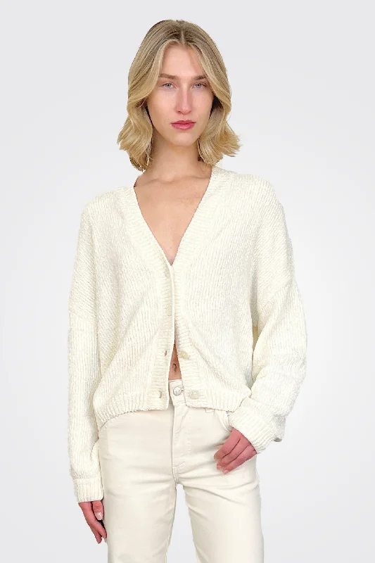 Everyday Women's Fashion Trends Button Cardigan - Cream