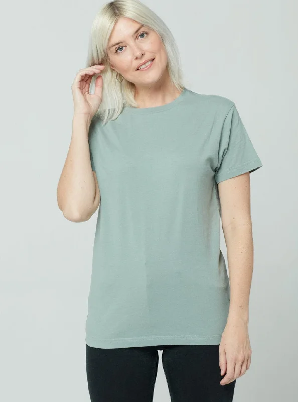 Women's Outerwear Apparel Unisex T-Shirt - Sage