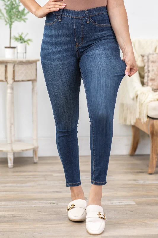 Casual Women's Clothing Online Judy Blue High Rise Pull On Skinny Jeans