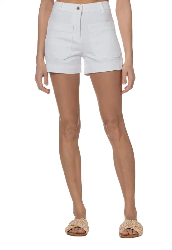 Affordable Online Boutiques Telias Shorts In Blanc