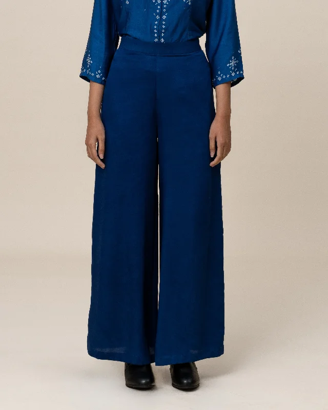 Relaxed Fit Women's Fashion ANGKASA Langit - Palazzo Pants