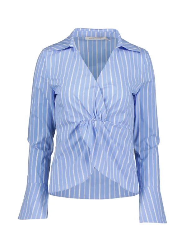 Online Clothing Stores Spencer Twist Blouse, Mineral Stripe