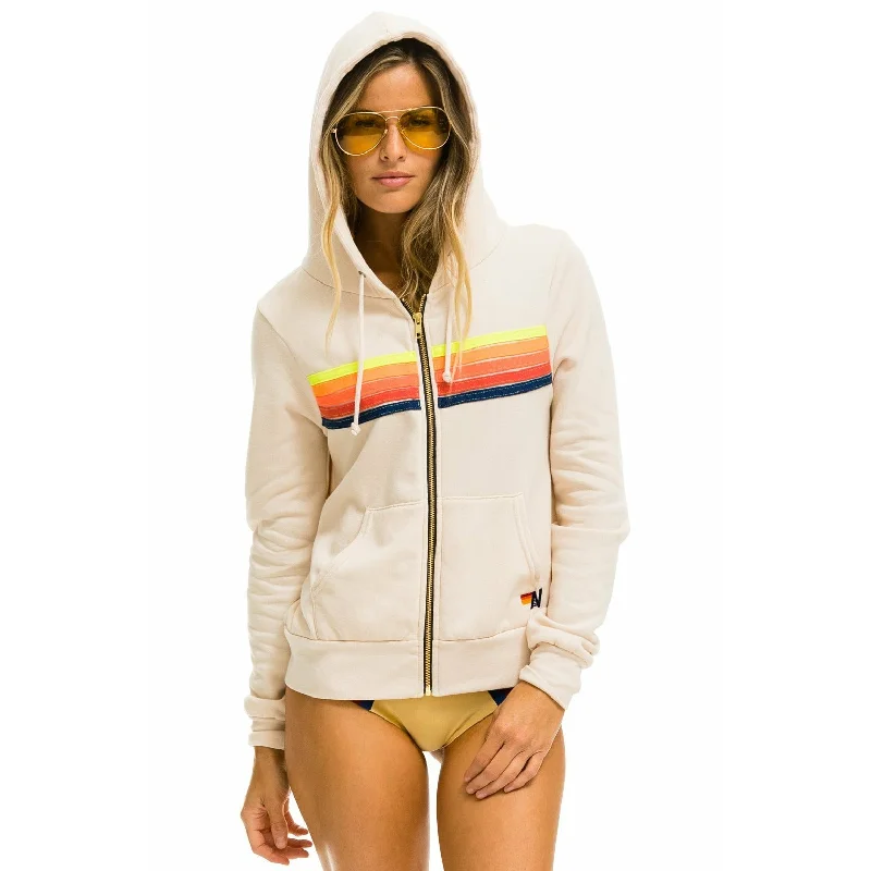 Woman Clothing 5 Stripe Hoodie