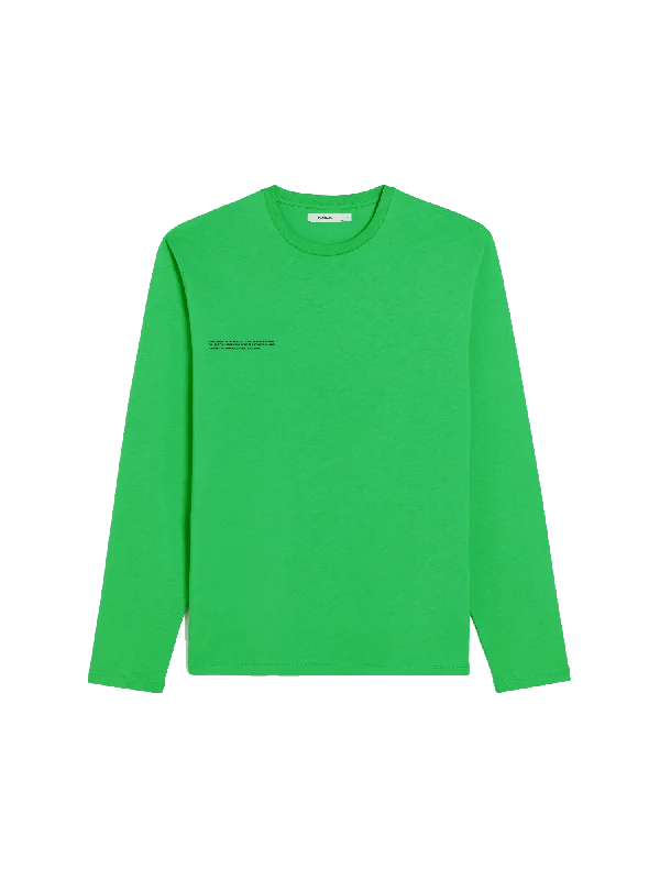 Women's Luxury Garments Womens 365 Midweight Long Sleeve T-shirt—Jade Green