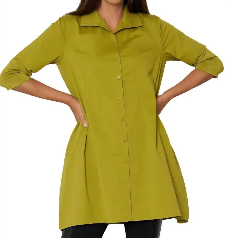 Luxury Women's Clothing Tiburon Icon Tunic In Peridot