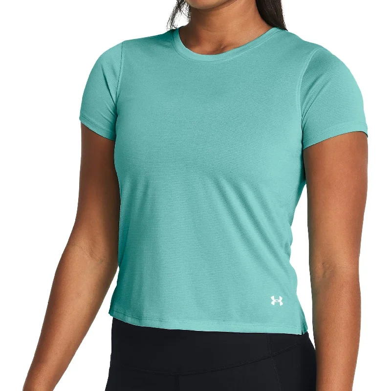 Women's Luxury Apparel Under Armour Launch Short Sleeve Womens Running Top - Green