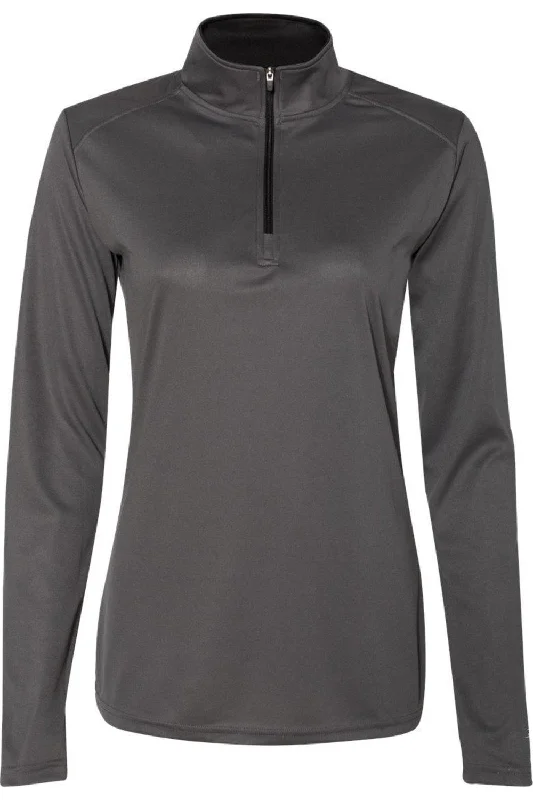 Women's Romantic Outfit Badger Womens B-Core Quarter-Zip Pullover