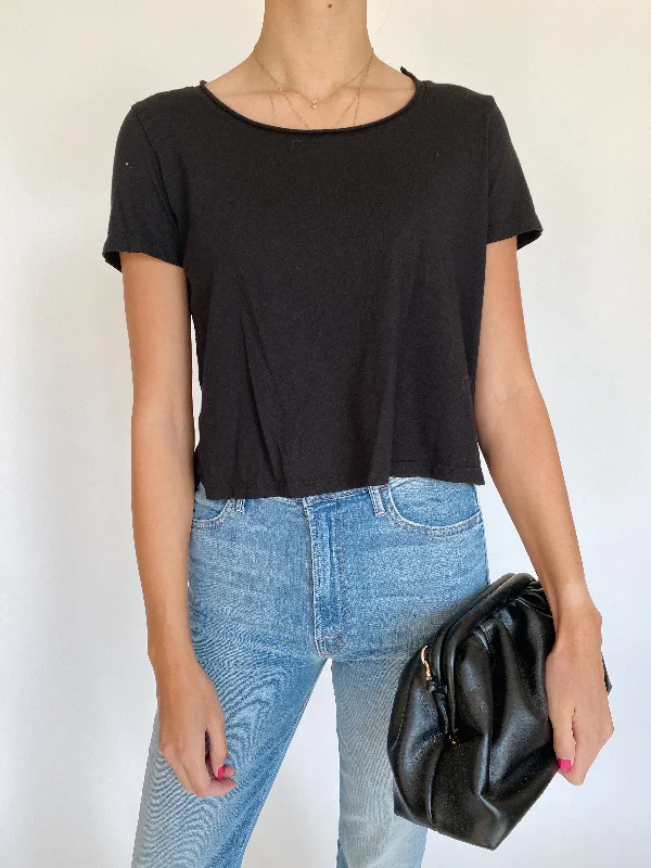 Chic Women's Clothing Online Raven Crop Tee