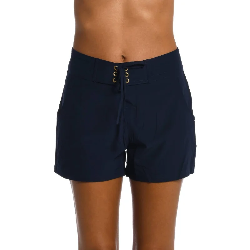 Limited Time Offer All Aboard 4' Plus Shorts In Indigo