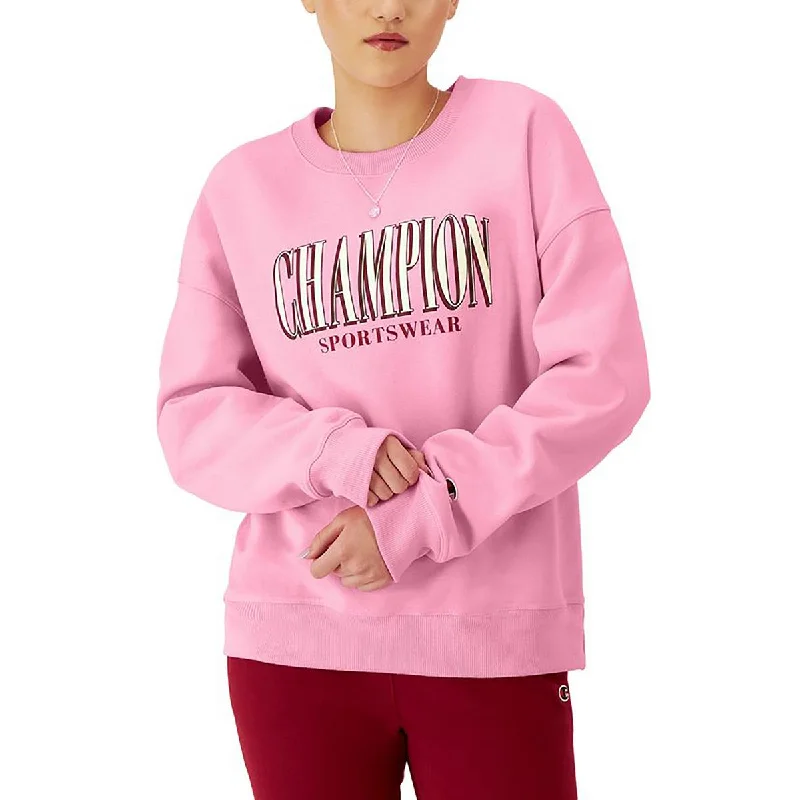 Women's Elegant Evening Outfit Womens Long Sleeve Crew Neck Sweatshirt