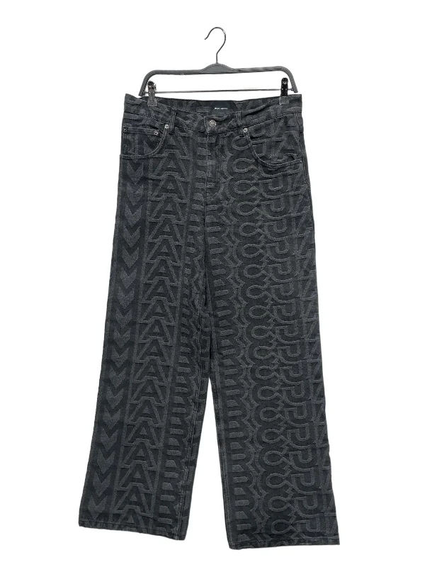 Women's Fashionable Attire For Work MARC JACOBS/Bootcut Pants/27/Monogram/Denim/BLK/