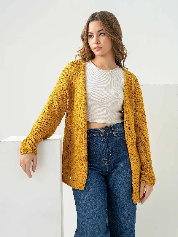 Timeless Women's Fashion Styles Chunky Knit Cardigan