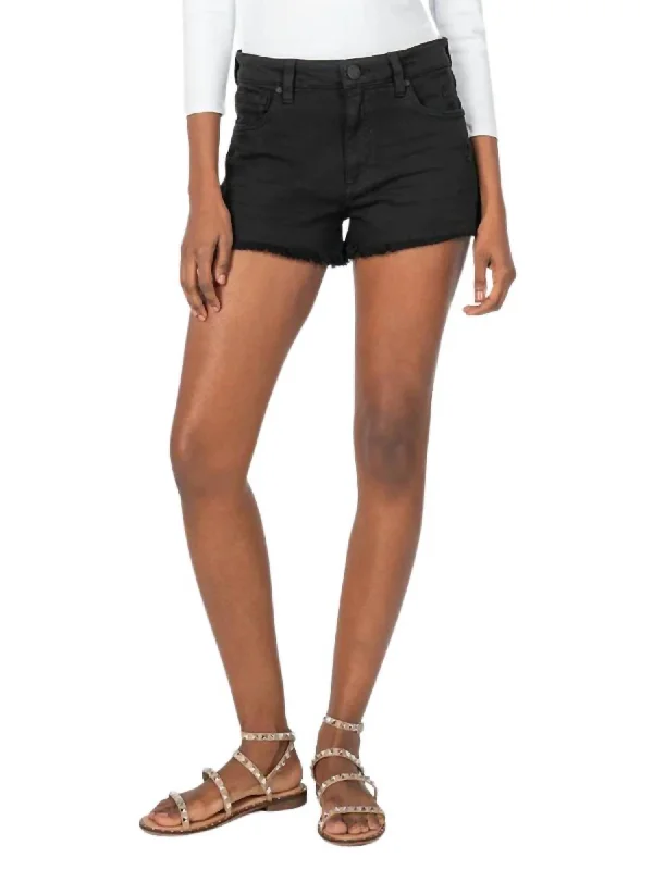 Trendy Women's Wear Jane High Rise Short In Black