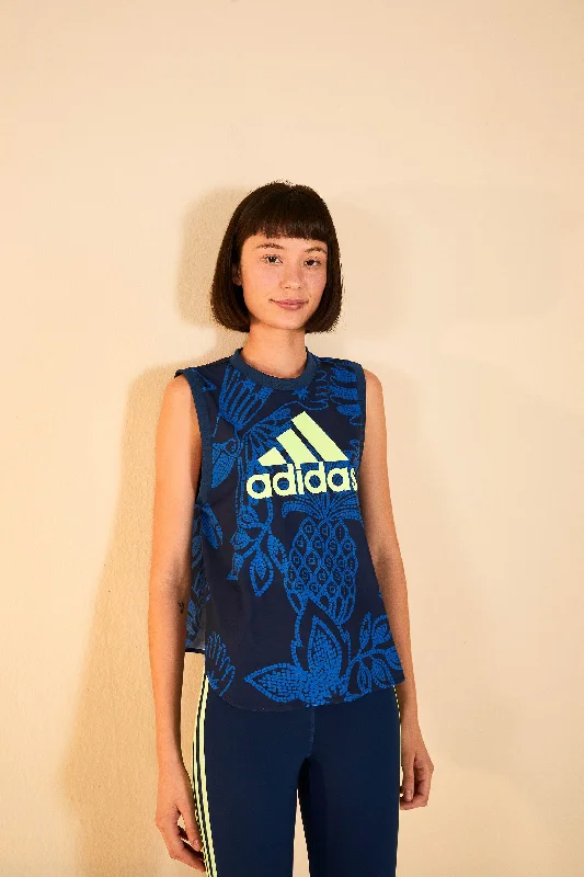 Sale Clothes Online Adidas Farm Tank Top Blue