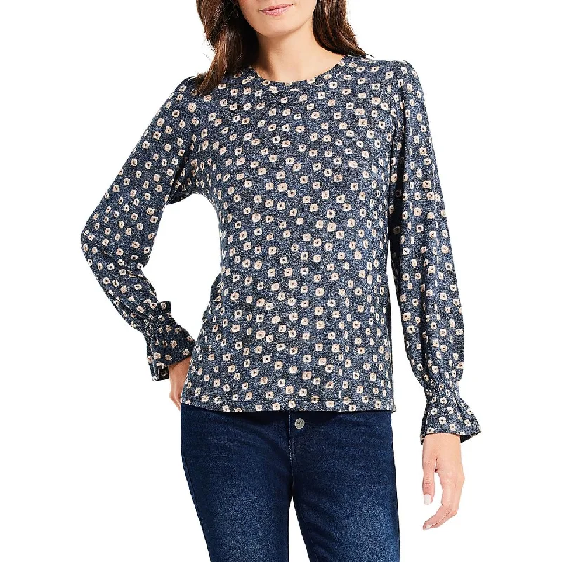 Stylish Women's Garments Womens Printed Rayon Pullover Top