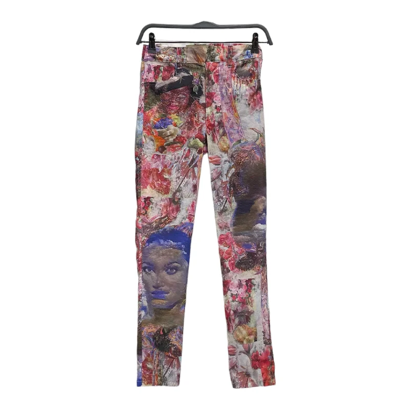 Stylish Women's Apparel GAUNTLETT CHENG/Skinny Pants/25/All Over Print/Polyester/MLT/Jared Madere Favorite Dutchess