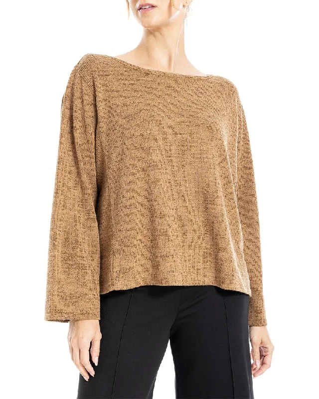 Holiday Discount Max Studio Rib Knit Top