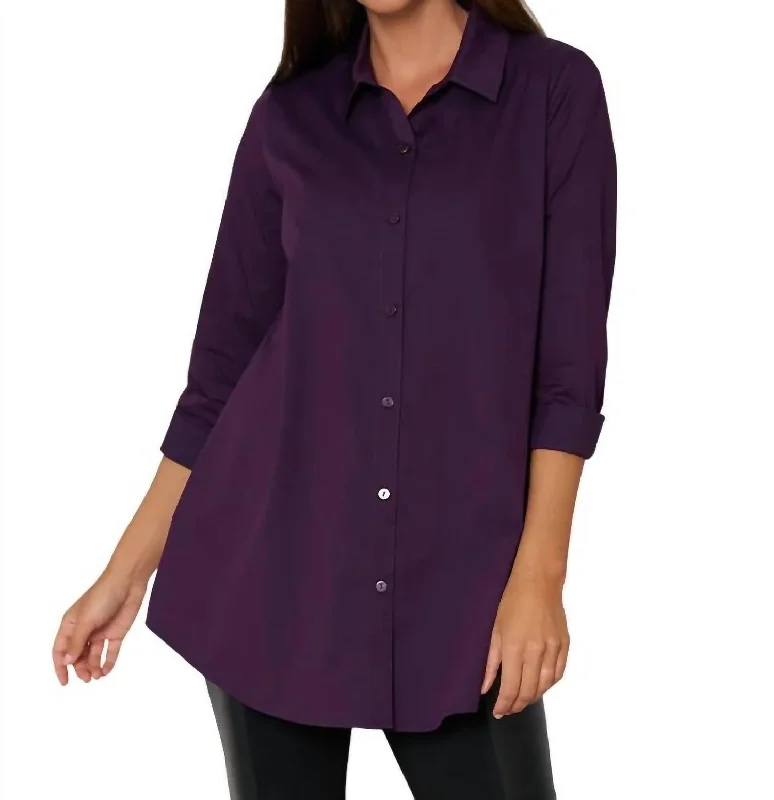 Women's Casual Dresses Prime Time Tunic In Amethyst