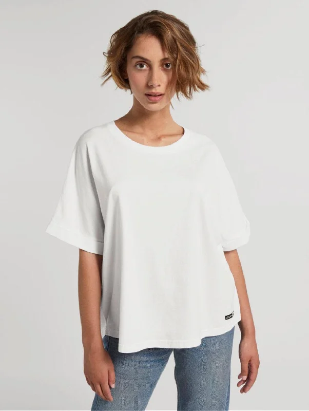 Stylish Savings Vegan Women's Collider Oversized Boxy T-Shirt | Multiple Colours