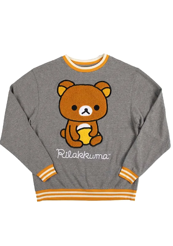 Women's Seasonal Garments Rilakkuma Chenille Pullover Sweatshirt