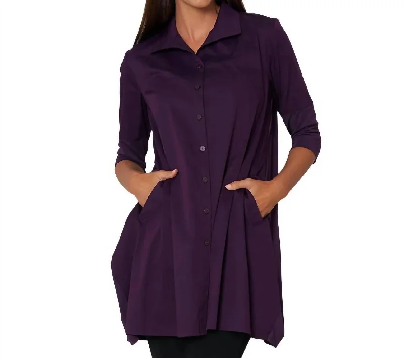 Casual Dresses for Women Tiburon Icon Tunic In Amethyst