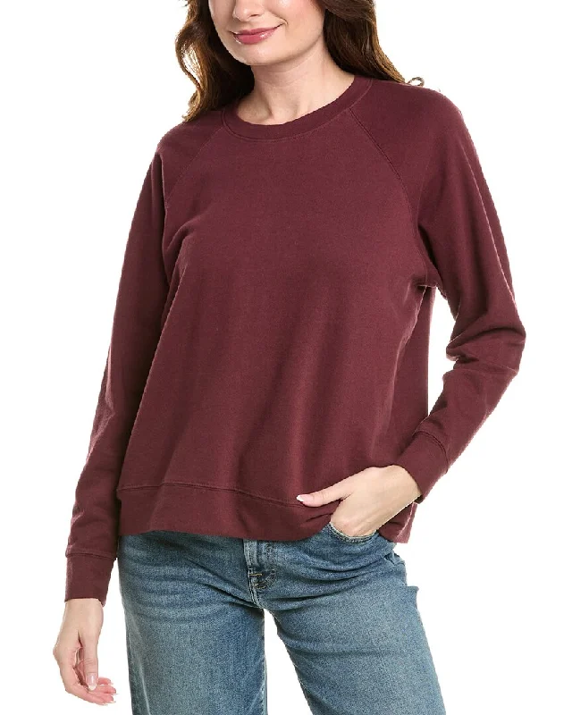 Women's Fashionable Attire For Work James Perse French Terry Relaxed Sweatshirt