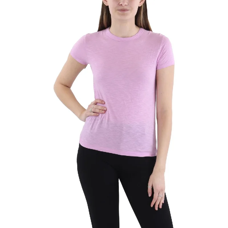 Comfortable Women's Attire Womens Crewneck Relaxed Pullover Top