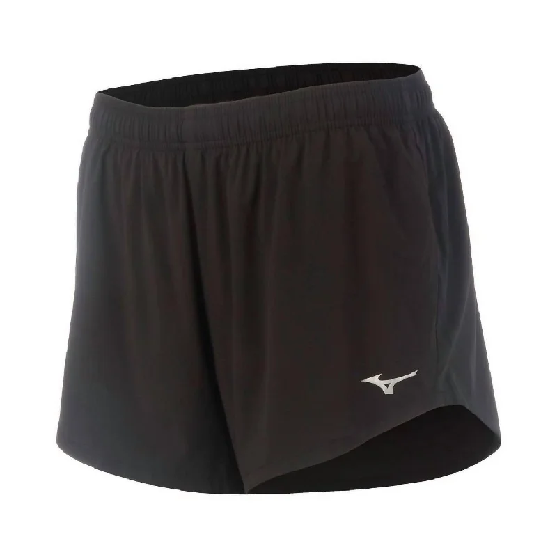 Fashionable Women's Wardrobe Women's Infinity 3.5" Running Short In Black